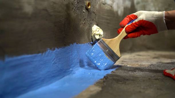 Commercial Waterproofing project at a Richmond, MN business property by SJ Waterproofing Pros